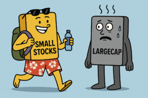 Small Stocks Return From Vacation, Outperform Lazy Largecaps