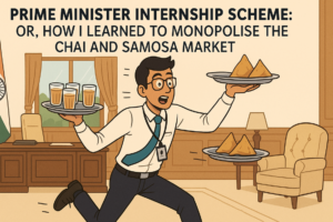 “Prime Minister Internship Scheme: Or, How I Learned to Monopolise the Chai and Samosa Market”