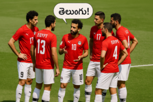 Sphinx Confused: Egyptian Football Team Suddenly Declares They’ll Play in తెలుగు!