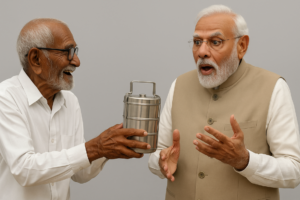 81-year-old Swaps Lunchbox for Land Dispute Intervention by PM Himself!