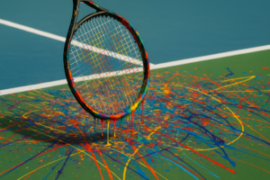 Sloane Stephens Becomes National Idol after Jackson Pollock Inspired Performance