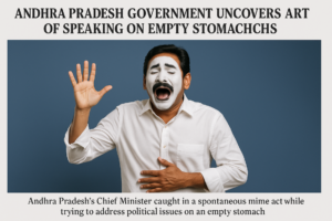 “Andhra Pradesh Government Uncovers Revolutionary Art of Speaking on Empty Stomachs”